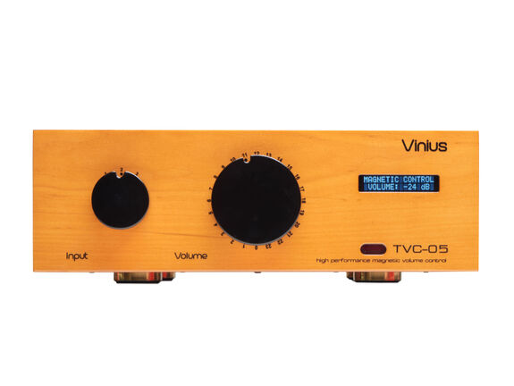Vinius TVC-05 with input and volume controls plus digital display